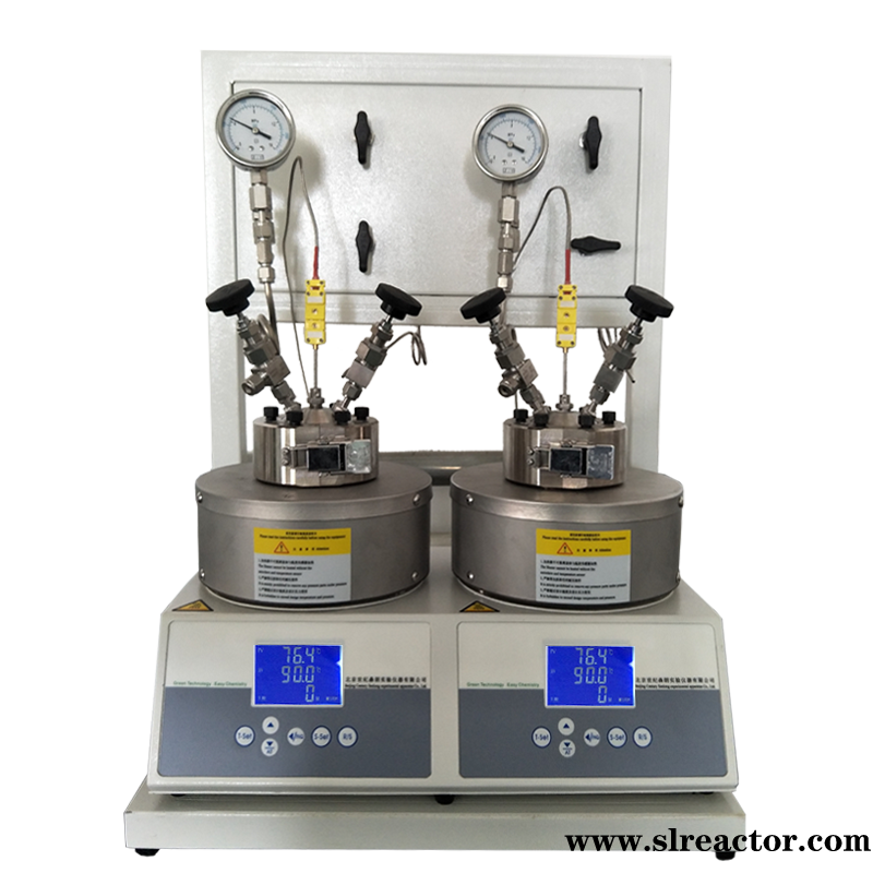 雙位平行反應(yīng)釜(圖2) 雙位平行反應(yīng)釜(圖2)