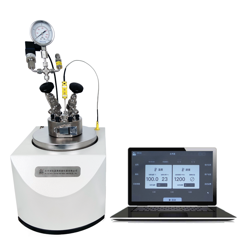 SLM-T10-1000ml觸屏微型反應(yīng)釜(圖2) SLM-T10-1000ml觸屏微型反應(yīng)釜(圖2)